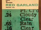 Red Garland - All Kinds of Weather vinyl Mono 1958 DG 1st press Prestige (VG+)