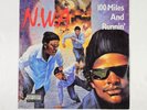 NWA 100 Miles And Runnin' Original 1990 Ruthless Records Vinyl 12