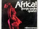 GIORGIO GASLINI QUARTET AFRICA  MIKROKOSMOS PRODUTTORI ASSOCIATI PALP61 ITALY LP