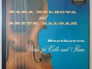 ZARA NELSOVA ARTUR BALSAM Beethoven Works For Cello And Piano LONDON 3 LP BOX