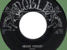 TABS Never Forget / Rock and Roll Holiday 45rpm Noble 1959 West Coast doo-wop