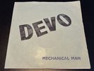 DEVO MECHANICAL MAN 7” VINYL 1978 ELEVATOR RECORDS EP AND GREEN PICTURE SLEEVE