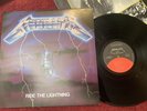METALLICA Ride The lightning LP   Vinyl EXC/NM TRUE 1st Elektra Press PLAYGRADED