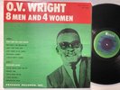 O V WRIGHT 8 Men 4 Women ABC  Deep Soul R&B LP HEAR