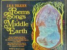 J.R.R. TOLKIEN Poems And Songs Of Middle Earth Vinyl LP Neo-Romantic Spoken Word