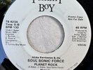 Afrika Bambaataa Soul Sonic Force Planet Rock Electro Hip Hop Promo 45 Tommy Boy