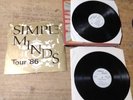 Simple Minds tour 86 2LP doppio pink records mdae in UK 1986 LIVE IN BOLOGNA