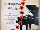 THE RED GARLAND TRIO - A GARLAND OF RED - UK ESQUIRE RVG LP -32-046