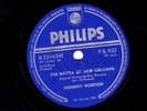 RARE 1959 JOHNNY HORTON 78 THE BATTLE OF NEW ORLEANS  UK PHILIPS PB 932 E/E+