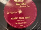 Gospel 78 The Echoes Of Zion On Gerald Evening Sun/Atlanta’s Tragic Monday E+