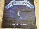METALLICA Ride The Lightning LP  ELEKTRA/MEGAFORCE 1984 Shrink