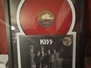 Kiss Dressed To Kill 45th Anniversary Red Vinyl Framed
