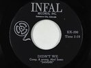 Latin Crossover/Sweet Soul 45 - Sangre - Didn't We - Infal - unknown?