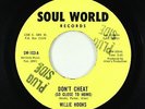 Funk 45 - Willie Hooks - Don't Cheat (So Close To Home) - Soul World VG+