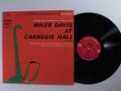 MILES DAVIS At Carnegie Hall COLUMBIA LP VG+ 2-eye m