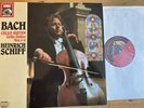 EX 157 27 0077 3 JS Bach Solo Cello Suites / Heinrich Schiff 2 LP Box Set