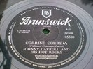JOHNNY CARROLL AND HIS HOT ROCKS VERY RARE 78 CORRINE CORRINA IN NICE CONDITION