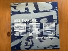 Less Than Jake Goodbye Blue & White No Idea Records Hand Numbered Blue Swirl LP
