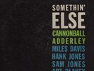 original mono jazz LP: CANNONBALL ADDERLEY/SOMETHIN' ELSE/Blue Note 1595/rvg/dg