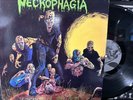 Necrophagia – Season Of The Dead LP 1987 New Renaissance – NRR15 VG/EX w/ Insert