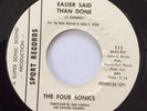 Four Sonics - Easier Said Than Done - Northern Soul