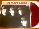 MEET The BEATLES  Japanese RED colored vinyl LP Odeon OR-7041 VG/VG+ Mono