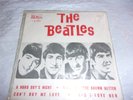 THE BEATLES  HARD DAY'S NIGHT EP  BRAZIL  W/ PICTURE SLEEVE VG+++