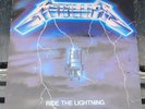 Metallica – Ride The Lightning LP 1984 Megaforce, 1st Pressing, Sleeve