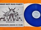 MADNESS - MAD NOT MAD PARTY LP - BLUE VINYL suggs ska 2 tone cd stiff KIX79