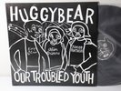 Bikini Kill/Huggy Bear – Yeah Yeah/Our Troubled Youth, 1993 LP, UK PUSS001LP