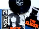 ORIGINAL 1972 T REX THE SLIDER VINYL LP JAPAN OBI BOOK RARE T.REX