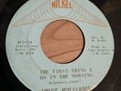 Funk Soul 45 Joyce Williams  The First Thing I Do In The Morning  Nickel