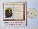 Simple Minds - Someone Somewhere (In Summertime) 7'' LIMITED POSTER COVER