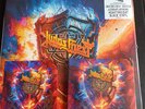 JUDAS PRIEST INVINCIBLE SHIELD ALTERNATIVE SLV LP +CD +SIGNED /AUTOGRAPH CARD