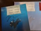BILLIE EILISH HIT ME HARD AND SOFT LTD GREY VINYL LP & SIGNED/AUTOGRAPH PRINT