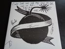 BLOSSOMS RIBBON AROUND THE BOMB SIGNED/AUTOGRAPH LP WITH HANDWRITTEN LYRICS