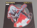 Iron Maiden Fear Of The Dark Live Rare UK Shaped Picture Disc Mispress