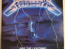 METALLICA – RIDE THE LIGHTNING - VINYL 1984 MRI769 MEGAFORCE RECORDS - VG+ - A4
