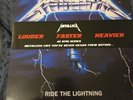 METALLICA - Ride The Lightning, Remastered 2008 Reissue, Vinyl 45 Rpm