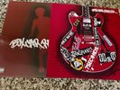 Tom Delonge Signed Boxcar Racer Poster & LP Vinyl Album Blink-182 Auto