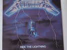 METALLICA - RIDE THE LIGHTNING RARE UK VINYL LP FIRST PRESSING MUSIC FOR NATIONS