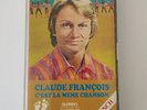 Claude FRANÇOIS Très RARE édition étrangère cassette audio album 1971