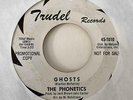 Mod Halloween Soul 45 THE PHONETICS Ghosts/It's Jerkin' & Twinin' Time Trudel