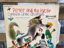 Peter And The Wolf Carnival Of The Animals Garry Moore 12” Vinyl LP Record