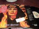 KING DIAMOND FATAL PORTRAIT LP INSERT HYPE DECAL ROADRUNNER LABEL 1986 METAL