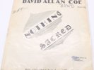 David Allan Coe Vinyl Nothing Sacred og vinyl LP