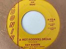 Rockabilly 45 RAY BURDEN A Hot-Rodders Dream/Sweet Lou From Lou Adonis HEAR Rare