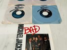 Michael Jackson - 5 Single Records - Bad - Beat It - Don't Stop - Rock With You