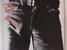 THE ROLLING STONES - STICKY FINGERS RARE ORIGINAL UK VINYL LP ZIP COVER NICE