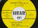 Obscure Honky Tonk Promo EP 45 JERRY BYERS, BOBBY GROVE on COUNTRY STYLE hear